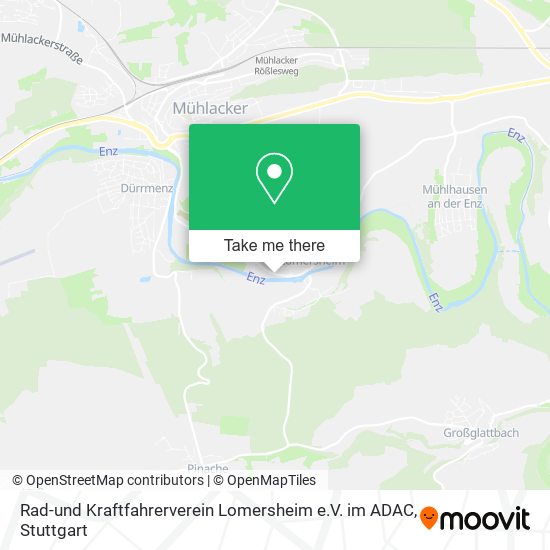 Карта Rad-und Kraftfahrerverein Lomersheim e.V. im ADAC