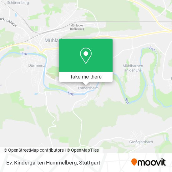 Карта Ev. Kindergarten Hummelberg