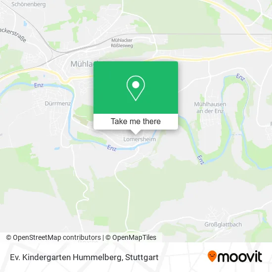 Карта Ev. Kindergarten Hummelberg