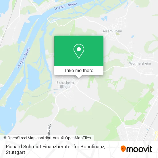 Карта Richard Schmidt Finanzberater für Bonnfinanz