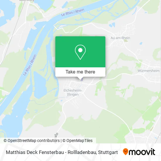 Карта Matthias Deck Fensterbau - Rollladenbau