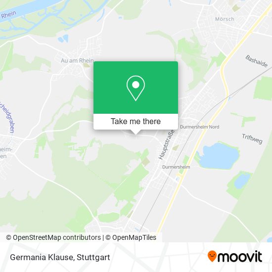 Карта Germania Klause