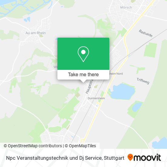 Npc Veranstaltungstechnik und Dj Service map