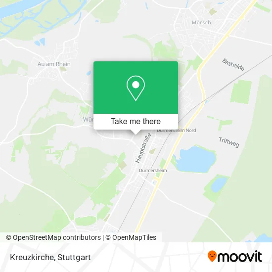 Карта Kreuzkirche