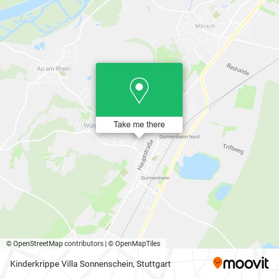 Kinderkrippe Villa Sonnenschein map