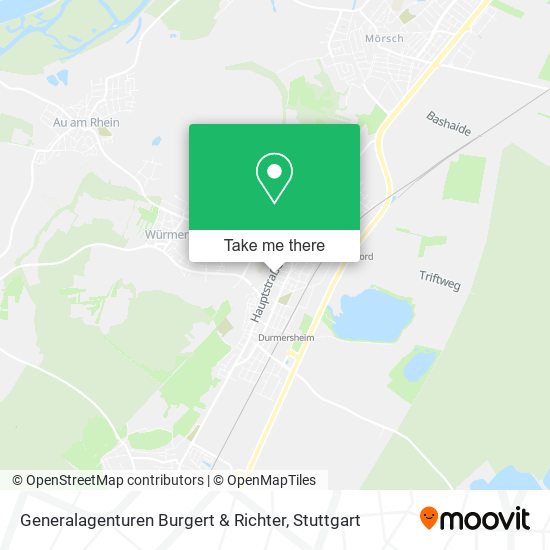 Generalagenturen Burgert & Richter map