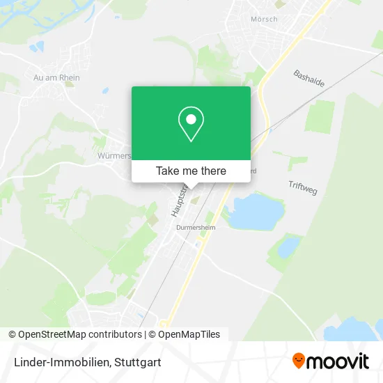Карта Linder-Immobilien