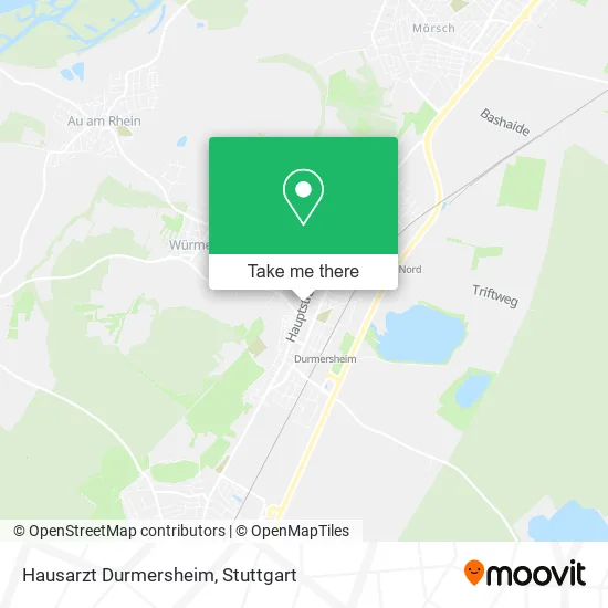 Карта Hausarzt Durmersheim