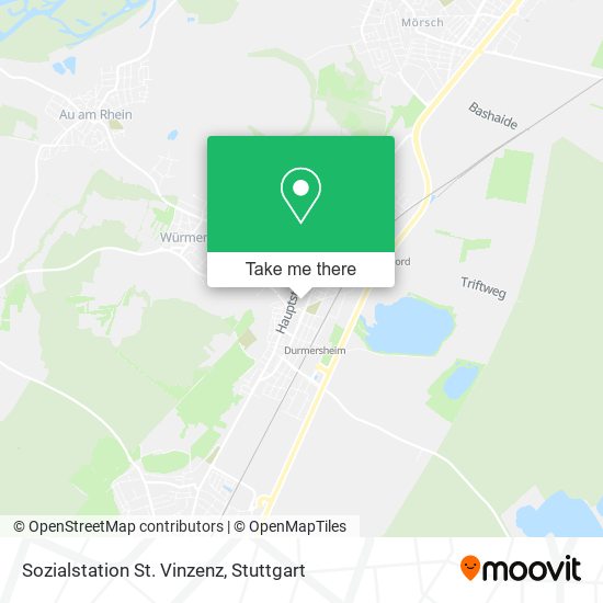 Sozialstation St. Vinzenz map