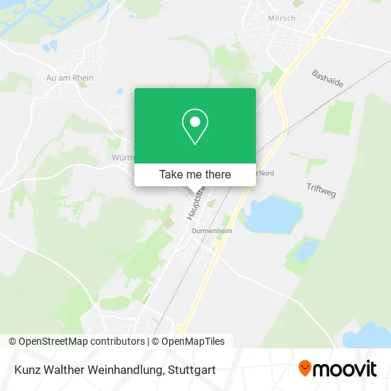 Карта Kunz Walther Weinhandlung