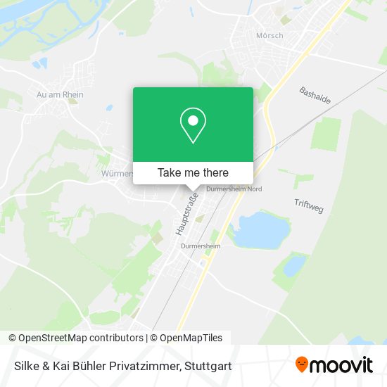 Silke & Kai Bühler Privatzimmer map