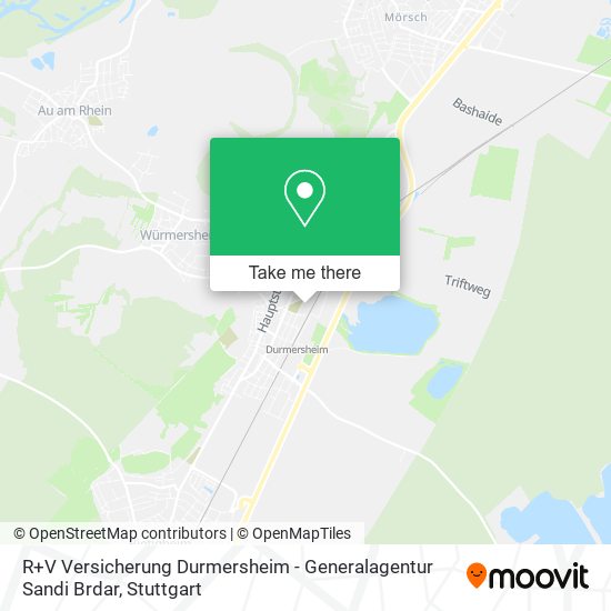 R+V Versicherung Durmersheim - Generalagentur Sandi Brdar map