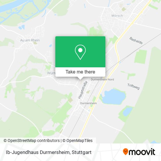 Ib-Jugendhaus Durmersheim map