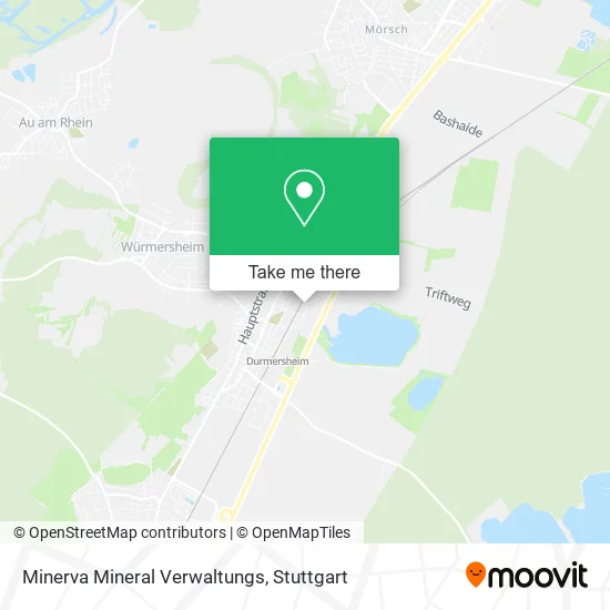 Карта Minerva Mineral Verwaltungs