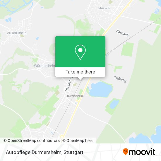 Карта Autopflege Durmersheim