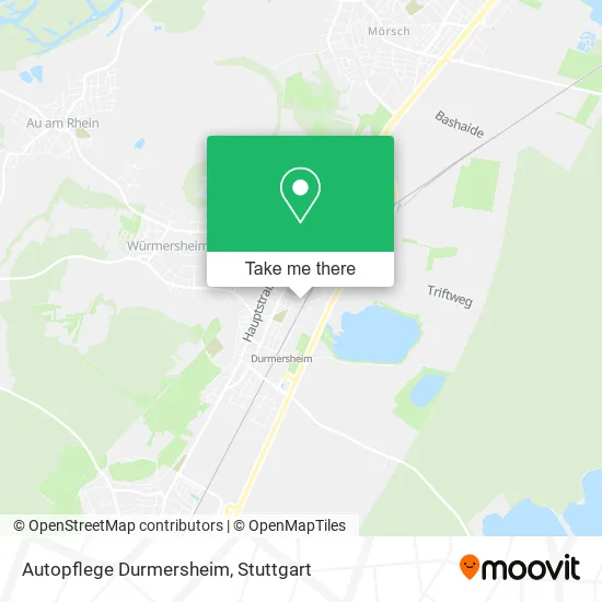 Карта Autopflege Durmersheim