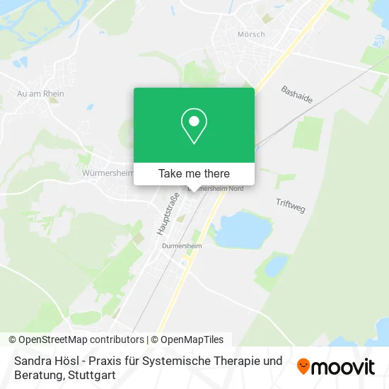 Карта Sandra Hösl - Praxis für Systemische Therapie und Beratung