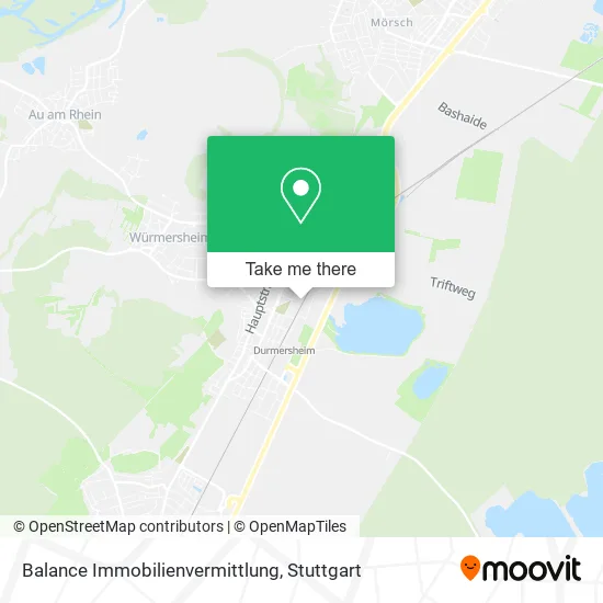 Карта Balance Immobilienvermittlung