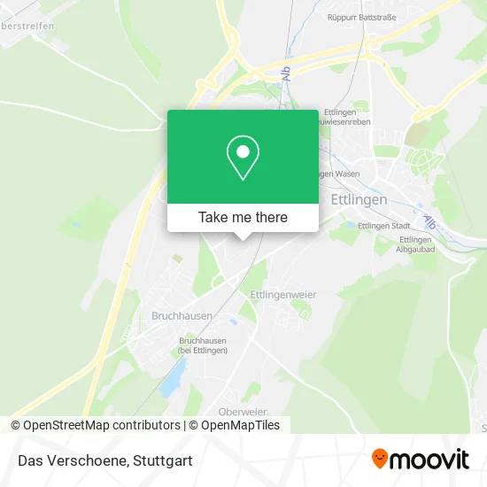 Карта Das Verschoene