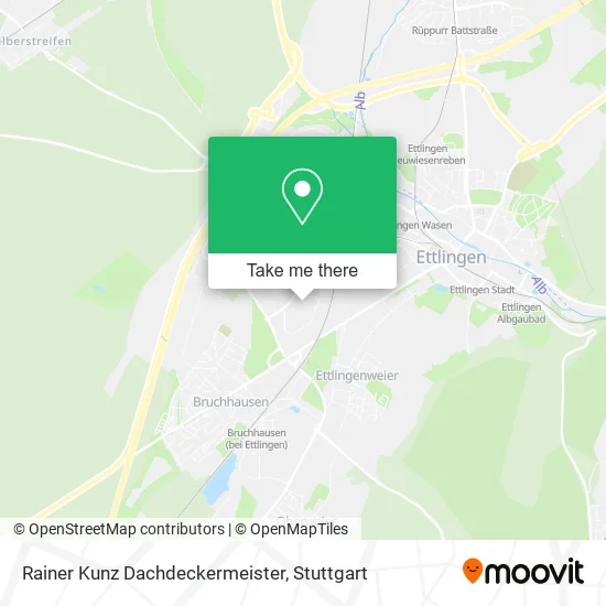 Карта Rainer Kunz Dachdeckermeister