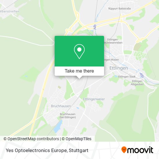 Карта Yes Optoelectronics Europe