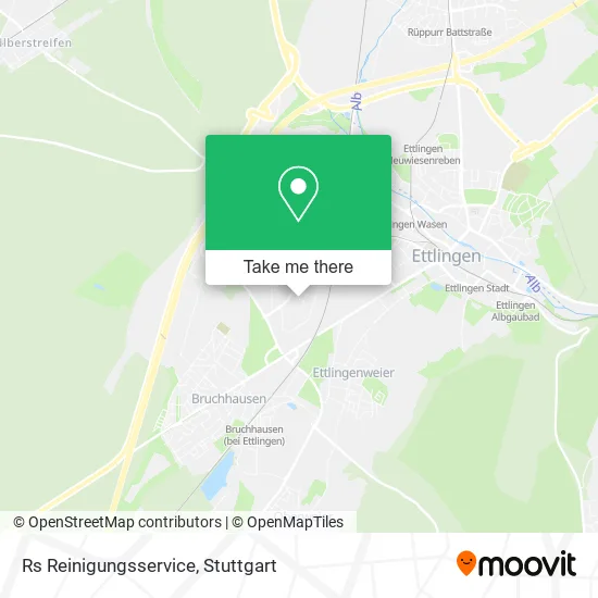 Карта Rs Reinigungsservice