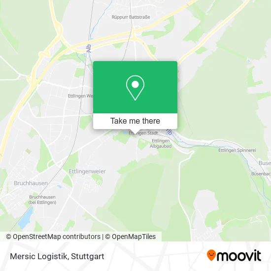 Карта Mersic Logistik