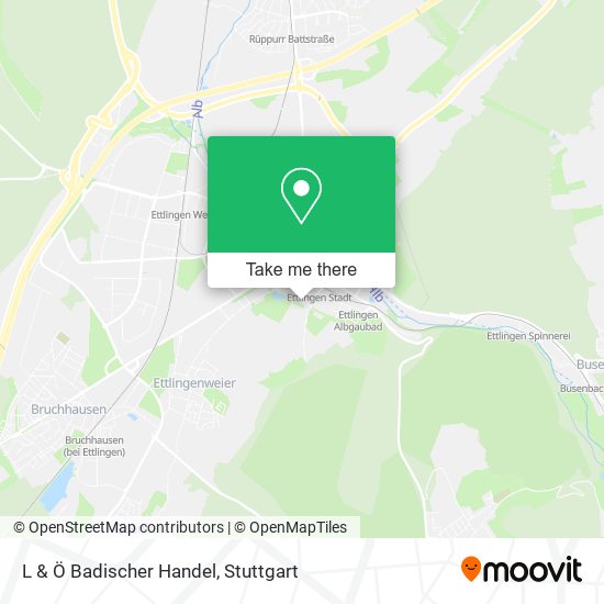 L & Ö Badischer Handel map