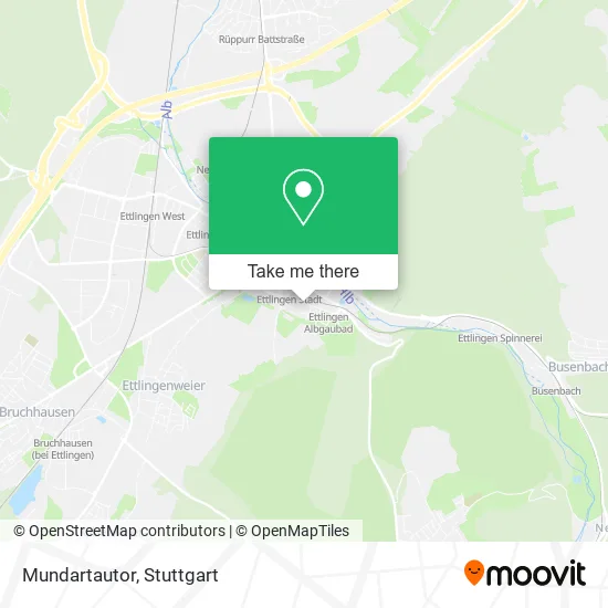 Карта Mundartautor