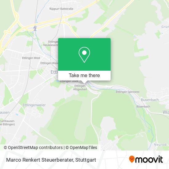 Marco Renkert Steuerberater map