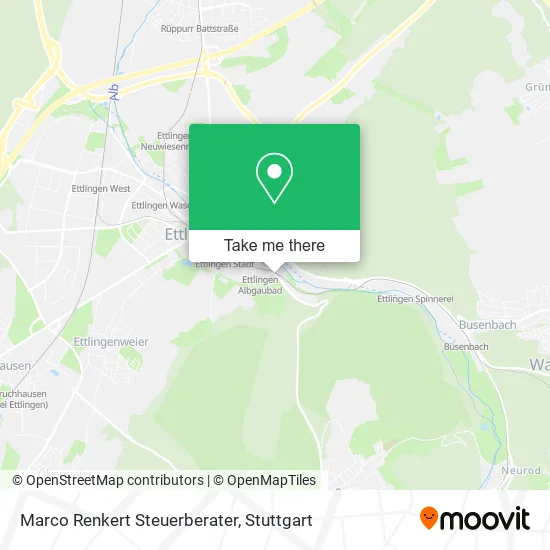 Карта Marco Renkert Steuerberater