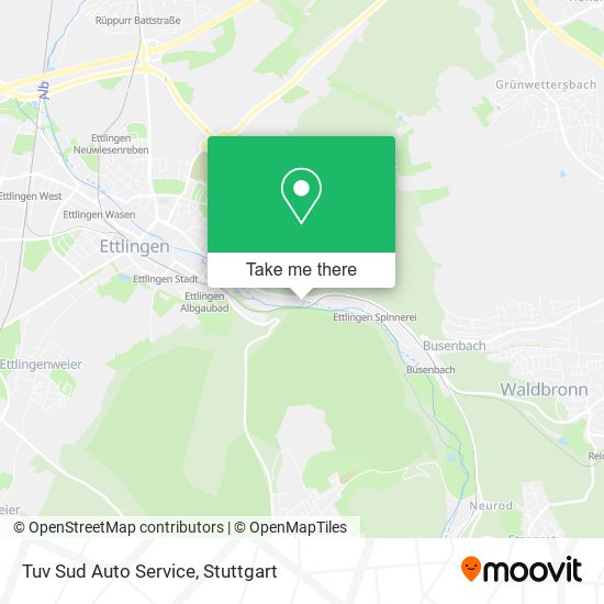 Tuv Sud Auto Service map