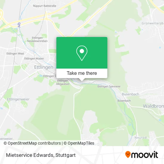 Карта Mietservice Edwards