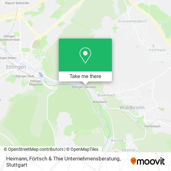 Карта Heimann, Förtsch & Thie Unternehmensberatung