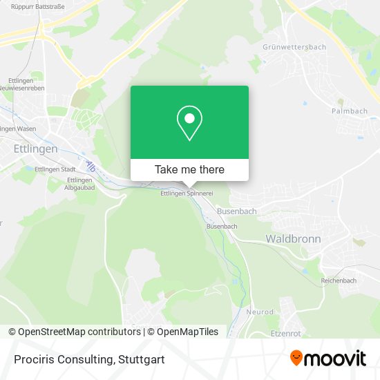 Prociris Consulting map