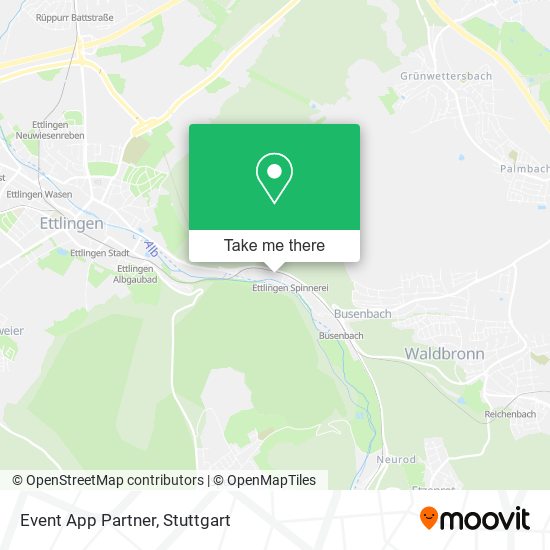 Event App Partner map
