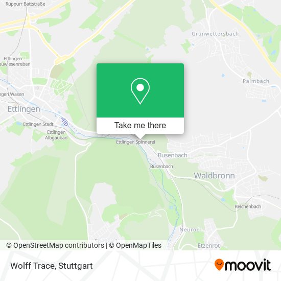 Карта Wolff Trace