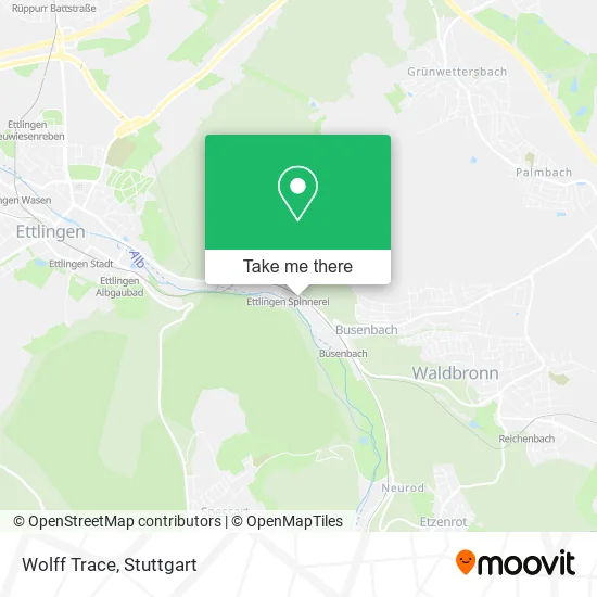 Карта Wolff Trace