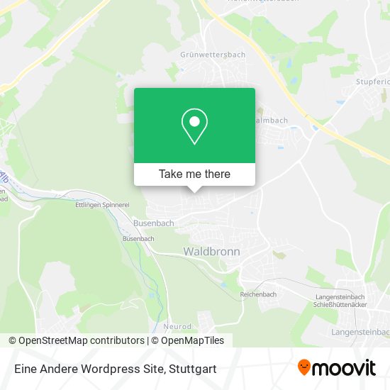Карта Eine Andere Wordpress Site