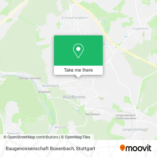 Карта Baugenossenschaft Busenbach