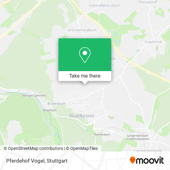 Карта Pferdehof Vogel
