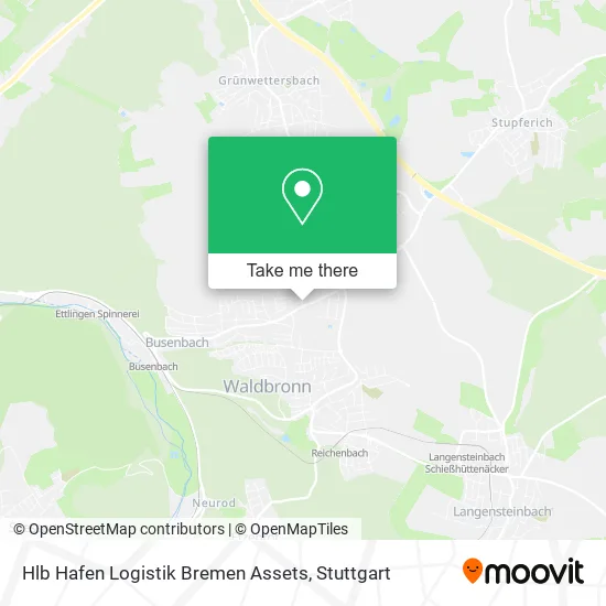 Карта Hlb Hafen Logistik Bremen Assets
