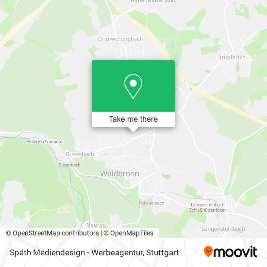 Späth Mediendesign - Werbeagentur map