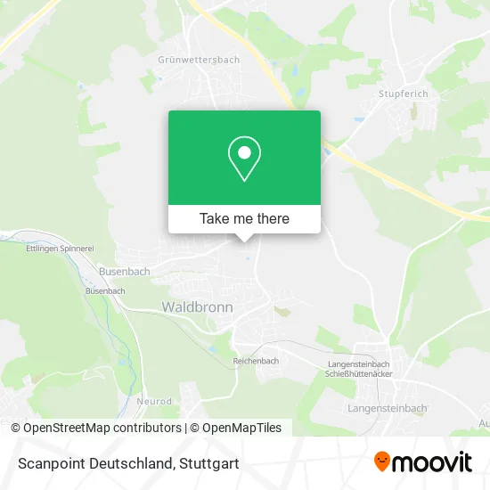 Карта Scanpoint Deutschland