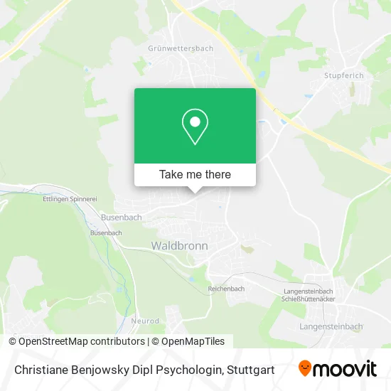 Карта Christiane Benjowsky Dipl Psychologin