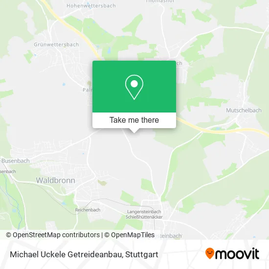 Michael Uckele Getreideanbau map
