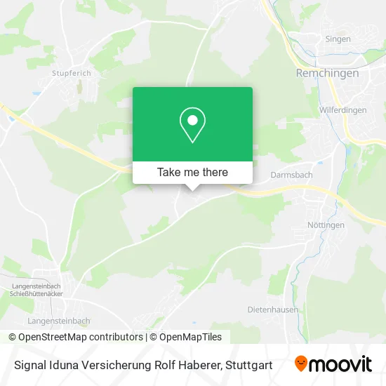 Signal Iduna Versicherung Rolf Haberer map