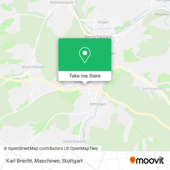 Karl Brecht, Maschinen map