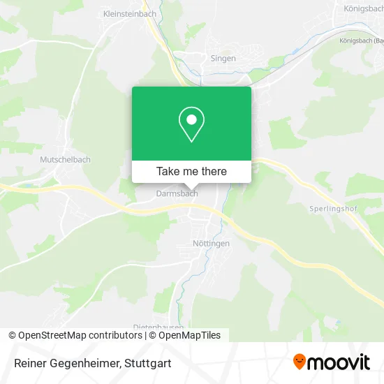 Карта Reiner Gegenheimer