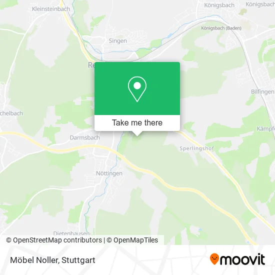 Карта Möbel Noller